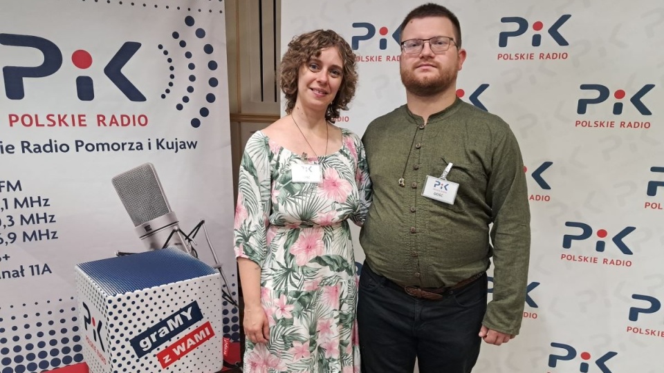 Organizatorzy - Marta Górna-Makowska i Mateusz Makowski/fot. Ewa Dąbska-Wieczorkowska