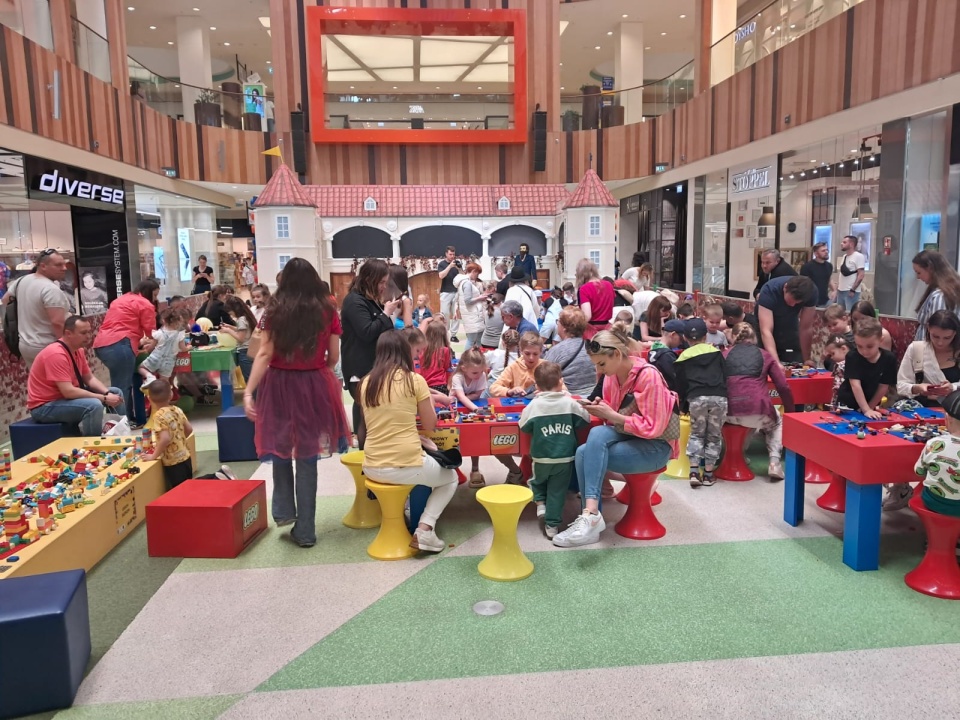„Akademia LEGO – przygoda z wyobraźnią na Dzień Dziecka” w Zielonych Arkadach w Bydgoszczy/fot. Damian Klich