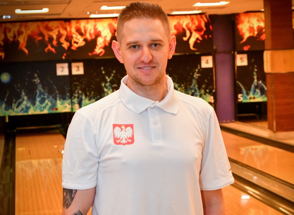 Michał Gebauer z Grudziądza został reprezentantem Polski na zbliżających się Indywidualnych Mistrzostwach Europy w bowlingu/fot: nadesłane