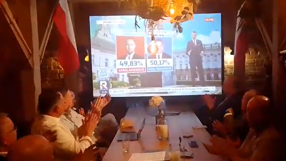 Wieczór wyborczy PiS w Toruniu/fot. Michał Zaręba