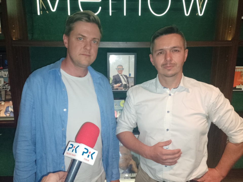 Od lewej: Mateusz Kociorski i Tomasz Sikorowski/fot. Michał Zaręba