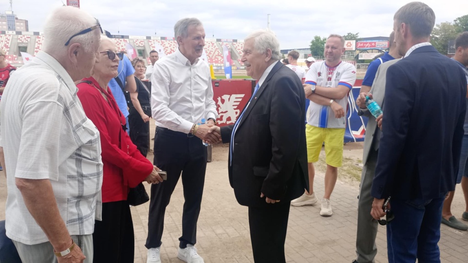 Imprezę uświetnili Jerzy Engel i Stefan Majewski/fot. Wiktor Sobociński