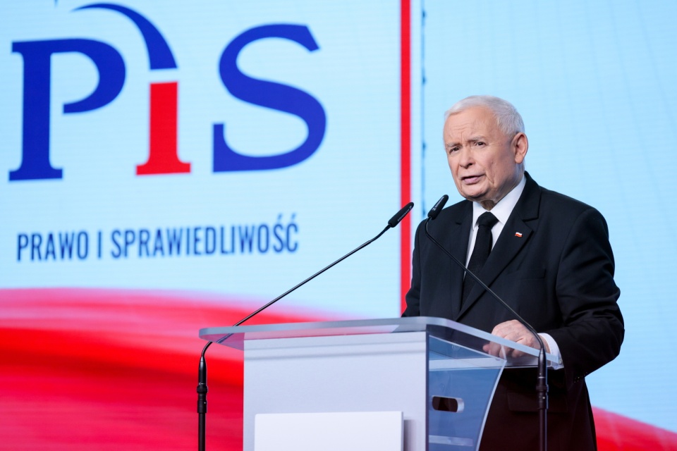 Jarosław Kaczyński, prezes PiS/fot. Rafał Guz /PAP