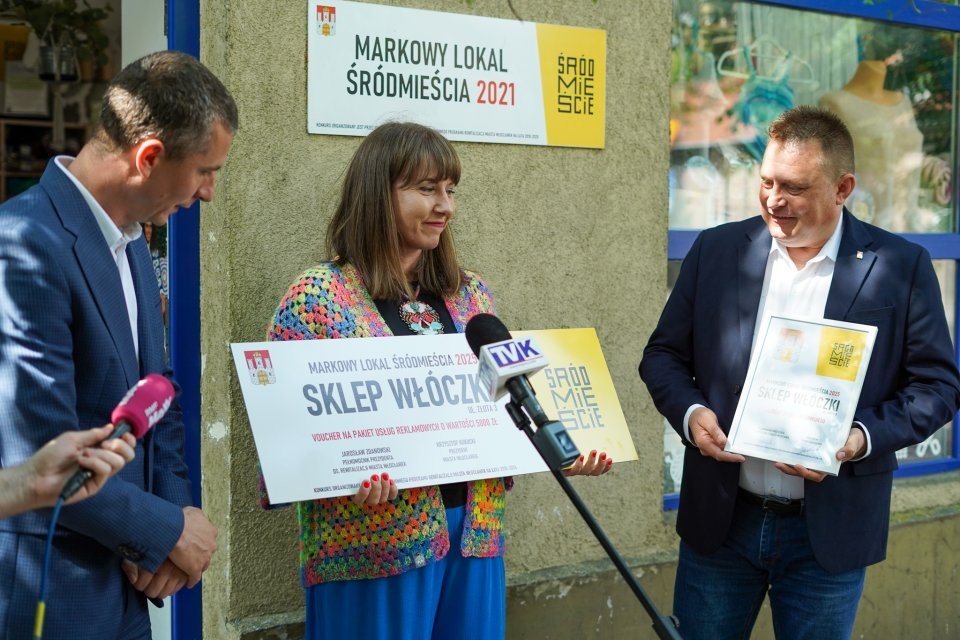 Uroczystość przyznania tytułu „Markowy lokal Śródmieścia” 2025/fot. wloclawek.eu