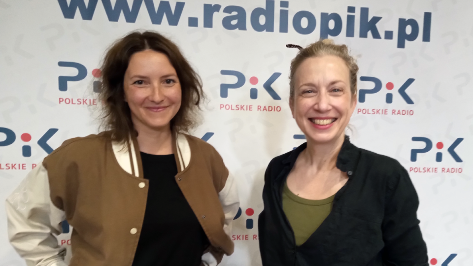Od lewej: Emilia Walczak - pisarka, publicystka, redaktorka i współorganizatorka Festiwalu oraz dziennikarka PR PiK Bogumiła Wresiło/fot. Maciej Miś