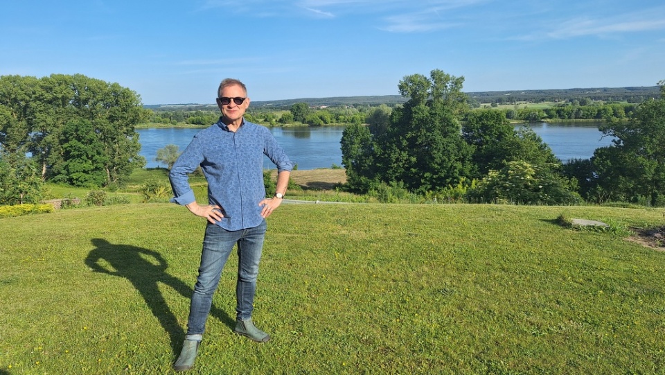 Mikołaj Trzaska w Kozielcu/fot. Bogumiła Wresiło
