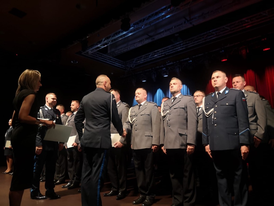 Uroczystość nadania awansów we Włocławku. / Fot. Agnieszka Marszał