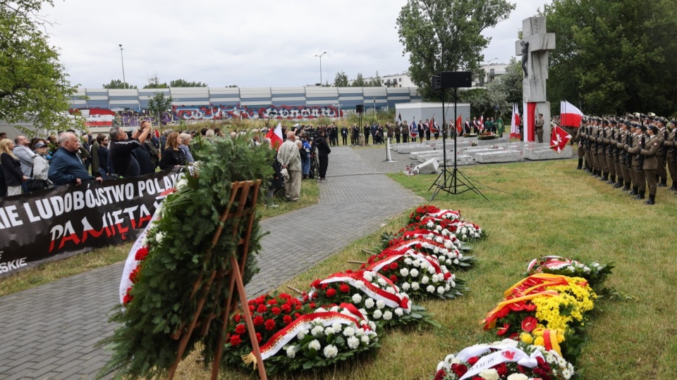 Centralne obchody Narodowego Dnia Pamięci o Polakach - Ofiarach Ludobójstwa dokonanego przez OUN i UPA na ziemiach wschodnich II Rzeczypospolitej Polskiej/fot: PAP, Albert Zawada