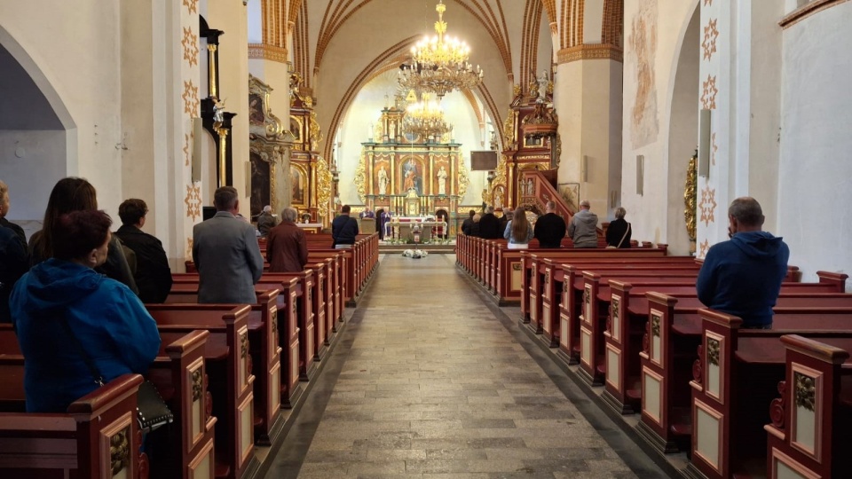 W Nowem odbył się pogrzeb 41-letniego Grzegorza, który zginął po ataku Kolumbijczyka/fot: Marcin Doliński