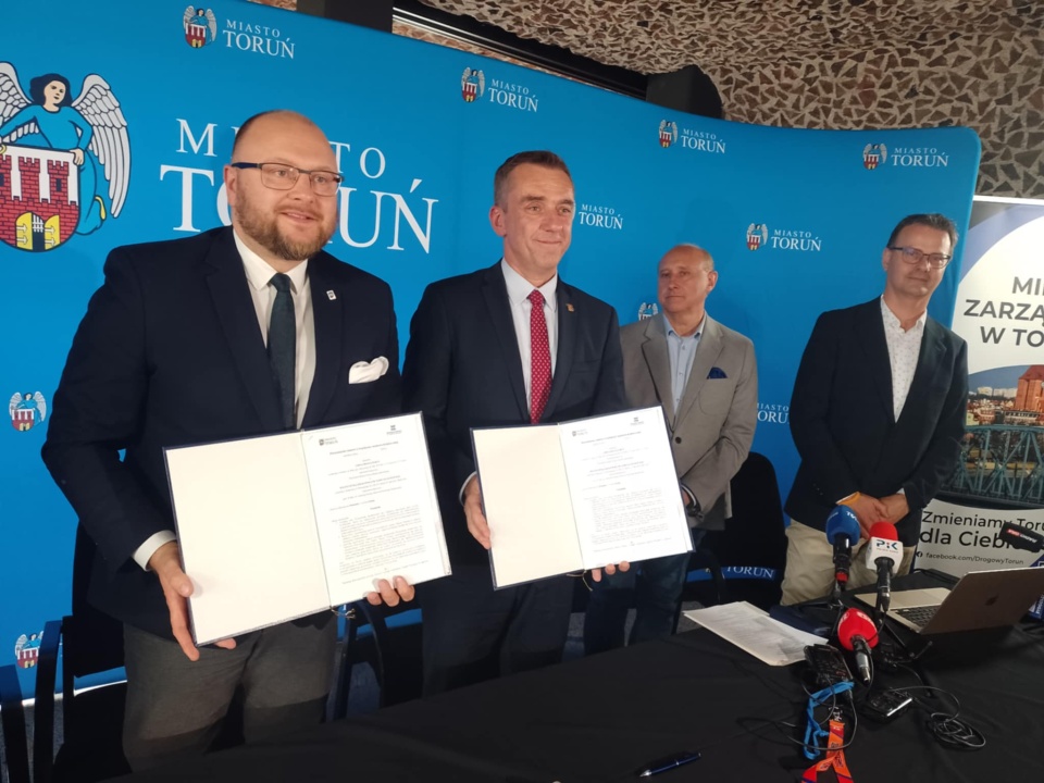 Władze Torunia podpisały porozumienie z Politechniką Krakowską/ Fot. Michał Zaręba