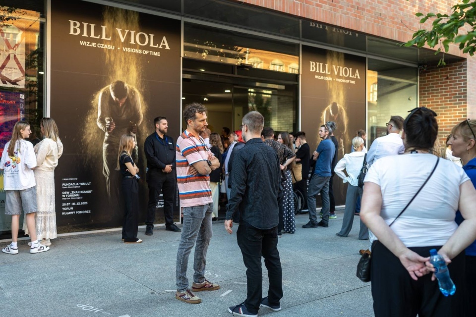 Wystawa „Bill Viola. Wizje czasu” będzie prezentowana do końca roku/fot: torun.pl, Wojtek Szabelski