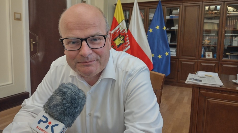 Maciej Glamowski, prezydent Grudziądza/fot: Krystian Makowski, archiwum