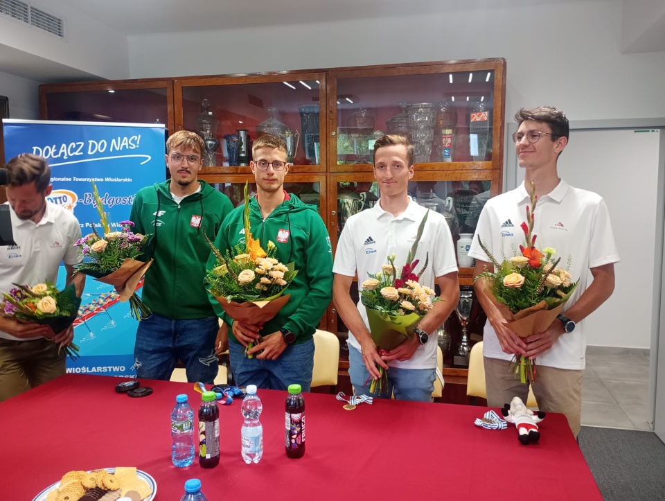 Wioślarze z Bydgoszczy wrócili z międzynarodowych imprez z medalami/fot. Wiktor Sobociński