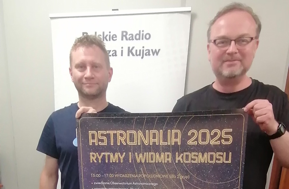 O Astronaliach 2025 opowiadali Rafał Iwański i Sebastian Soberski/fot: Iwona Muszytowska-Rzeszotek