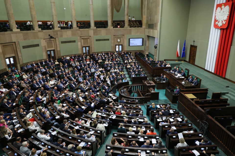 Posiedzenie Sejmu/fot. PAP/Paweł Supernak