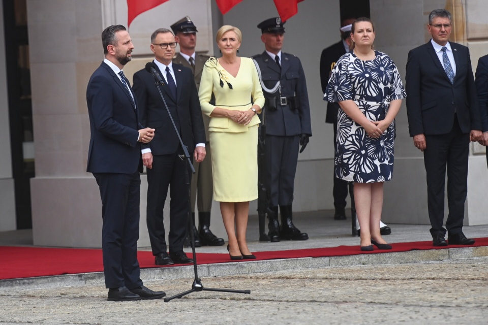 Prezydent Andrzej Duda żegna się z Siłami Zbrojnymi RP /fot. PAP/Piotr Nowak