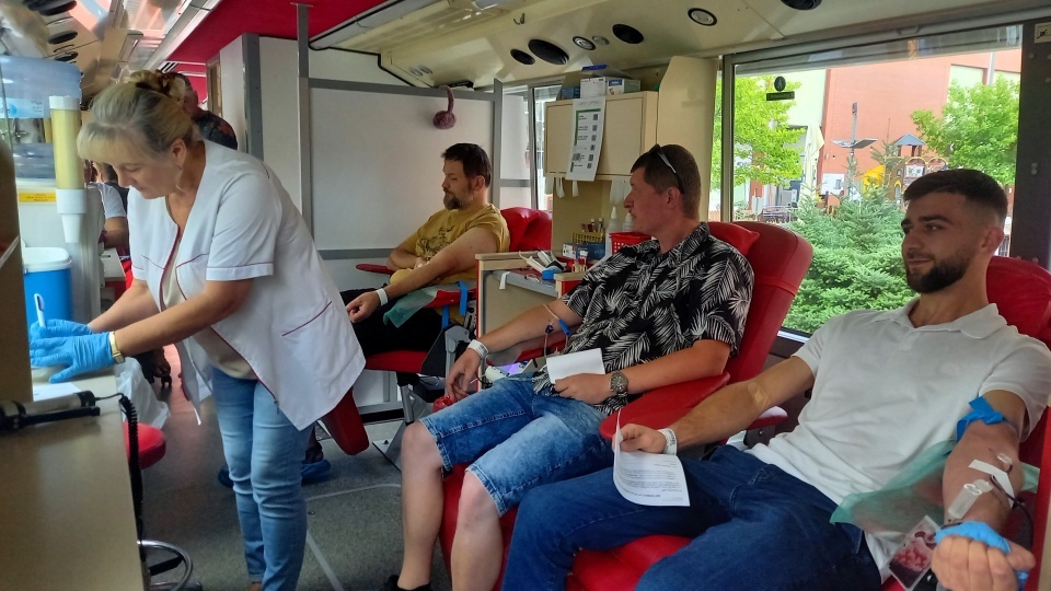 Akcja oddawania krwi w Bydgoszczy/fot. Archiwum