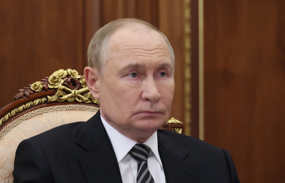 Przywódca Rosji Władimir Putin/fot. PAP/EPA/VYACHESLAV PROKOFYEV / SPUTNIK / KREMLIN POOL