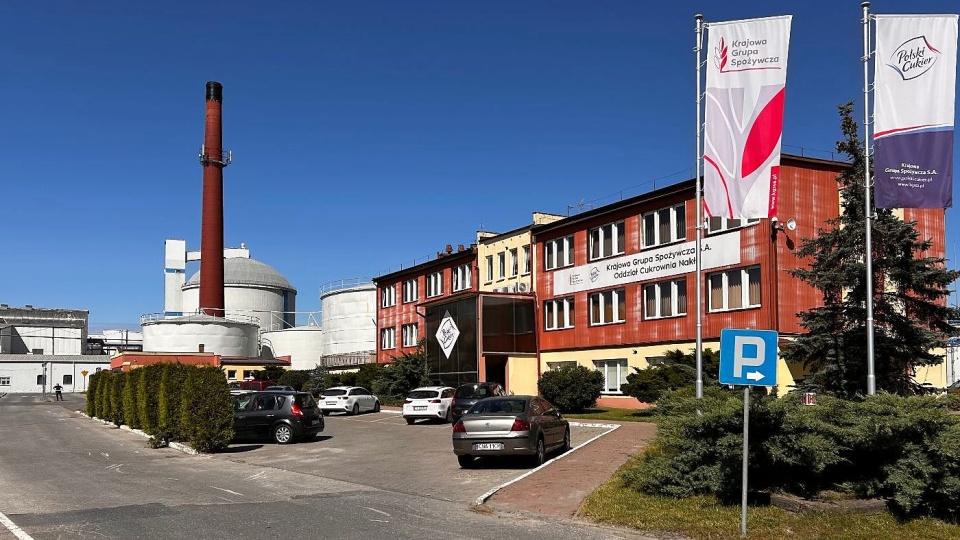 Tak z zewnątrz prezentuje się Cukrownia Nakło nad Notecią. / Fot. Ireneusz Sanger