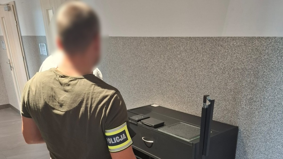 38-latek został tymczasowo aresztowany na trzy miesiące/fot: KMP w Toruniu
