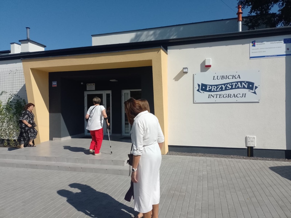 Lubicką Przystań Integracji uroczyście otwarto w Lubiczu Dolnym pod Toruniem/fot. Michał Zaręba