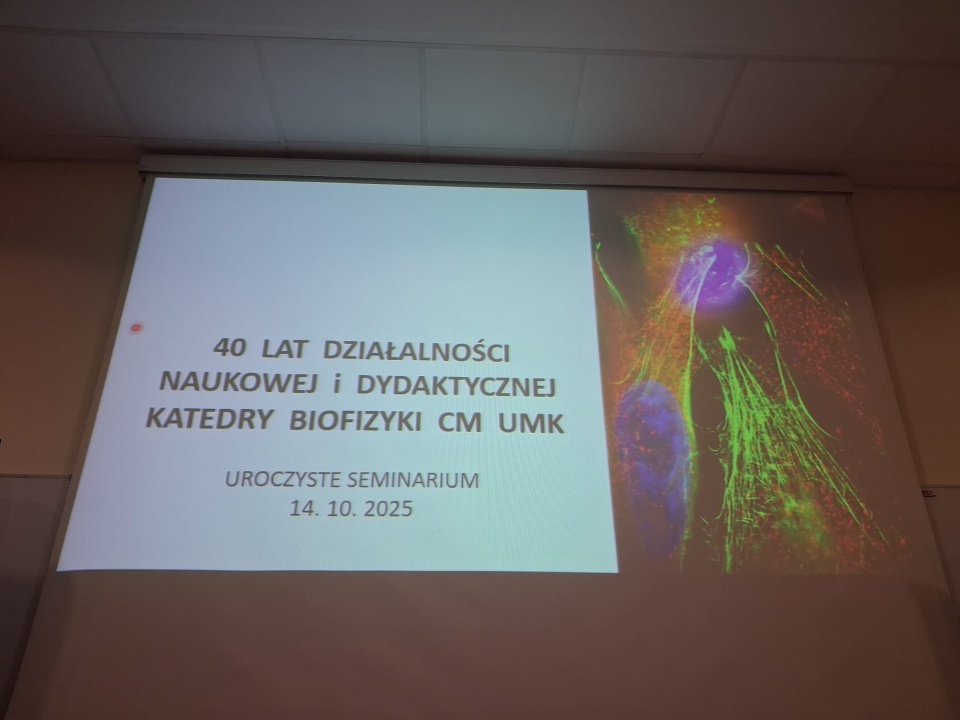 Katedra Biofizyki Collegium Medicum w Bydgoszczy ma już 40 lat. / Fot. Damian Klich