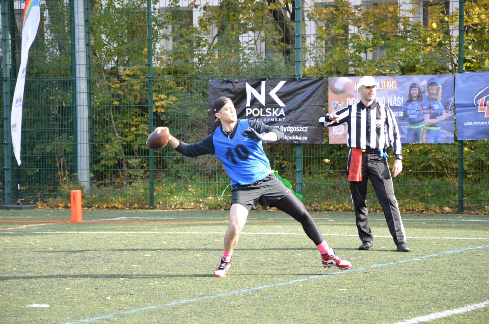 Na bydgoskim orliku rywalizowano w futbol flagowy/fot. Patryk Głowacki