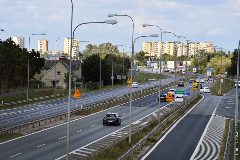 Remont ma poprawić bezpieczeństwo oraz komfort jazdy na jednej z kluczowych arterii Bydgoszczy. / Fot. ZDMiKP w Bydgoszczy