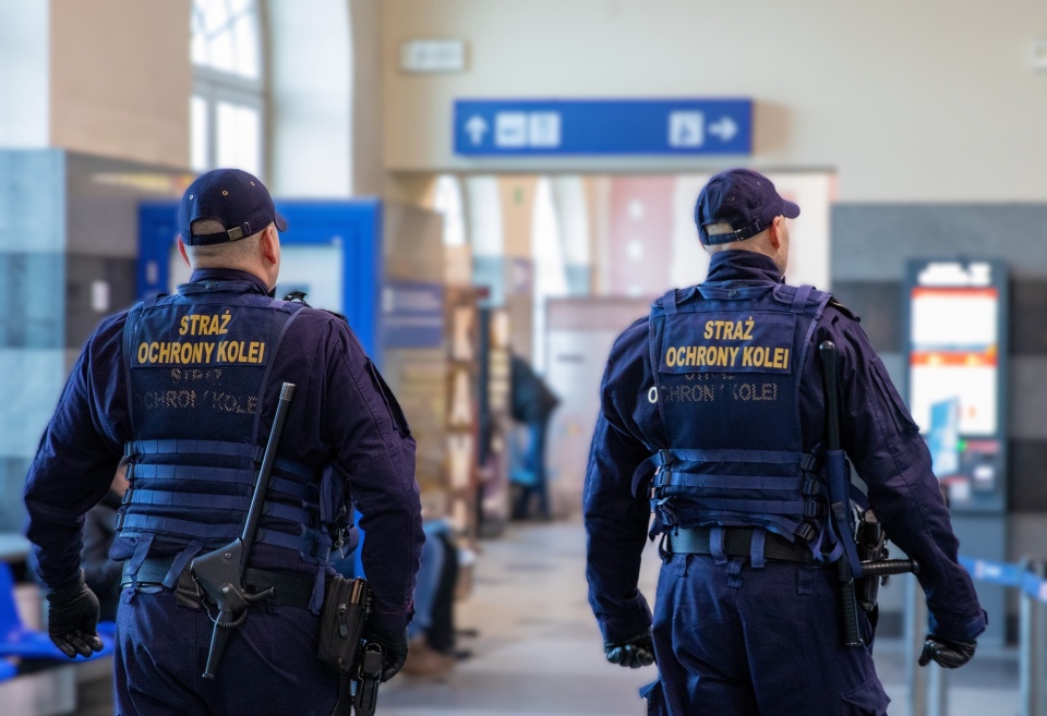 Dzięki szybkiej reakcji funkcjonariuszy Straży Ochrony Kolei udało się ująć sprawców dewastacji/fot. Straż Ochrony Kolei/Facebook