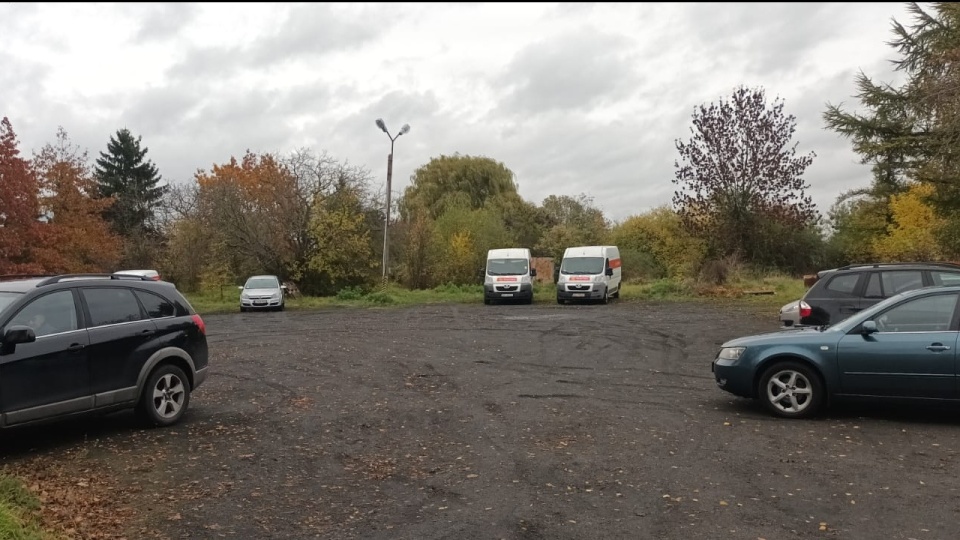 Miejsce upadku drona/fot. Marcin Glapiak