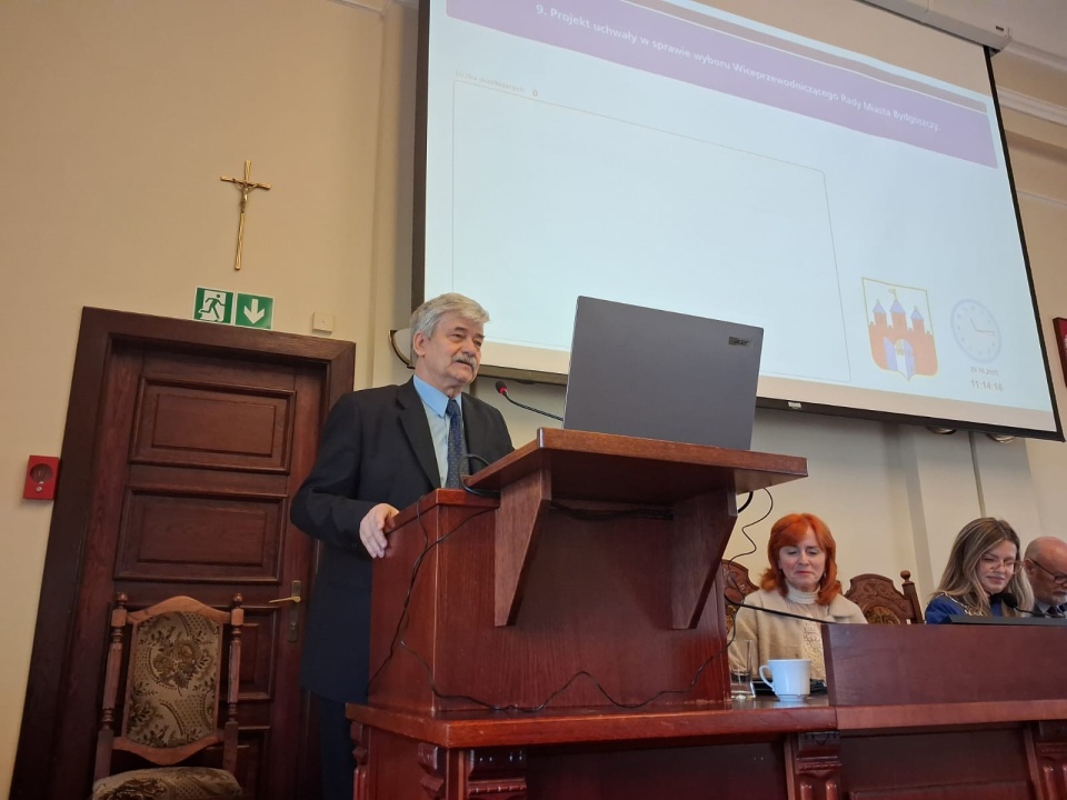 Kazimierz Drozd (SLD Lewica Razem) nowym wiceprzewodniczącym/fot. Agata Raczek