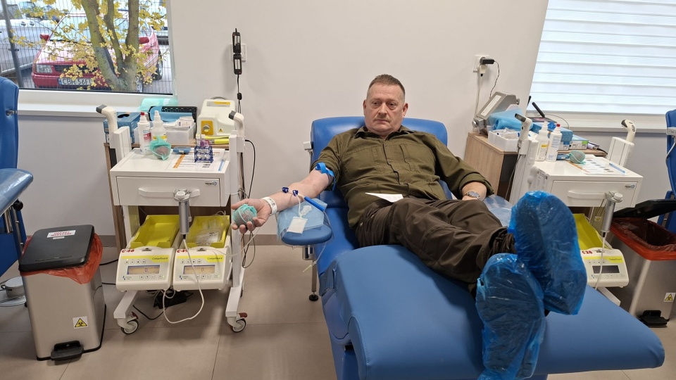 W kilku miejscowościach regionu była prowadzona zbiórka krwi. To wspólna akcja Regionalnej Dyrekcji Lasów Państwowych w Toruniu oraz Regionalnego Centrum Krwiodawstwa i Krwiolecznictwa w Bydgoszczy/fot.: Facebook, Regionalna Dyrekcja Lasów Państwowych w Toruniu