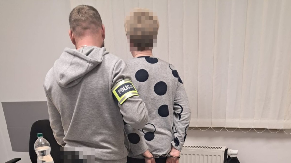 Podejrzanej grozi kara do 10 lat więzienia/fot. materiały policji