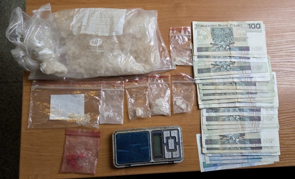 Policja zatrzymała 28-latka posiadającego narkotyki/fot. inf. prasowa
