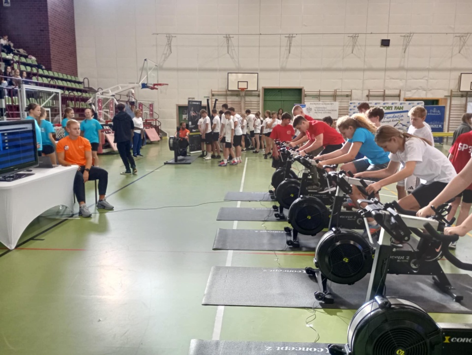 Wielka Wioślarska lekcja WF-u odbyła się w Bydgoszczy/fot. Wiktor Sobociński