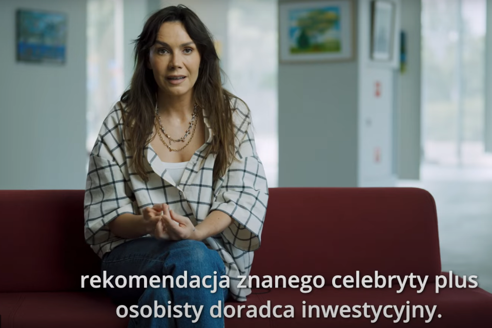 Policja publikuje film edukacyjny z udziałem aktorki Olgi Bołądź/fot. Policja/zrzut ekranu