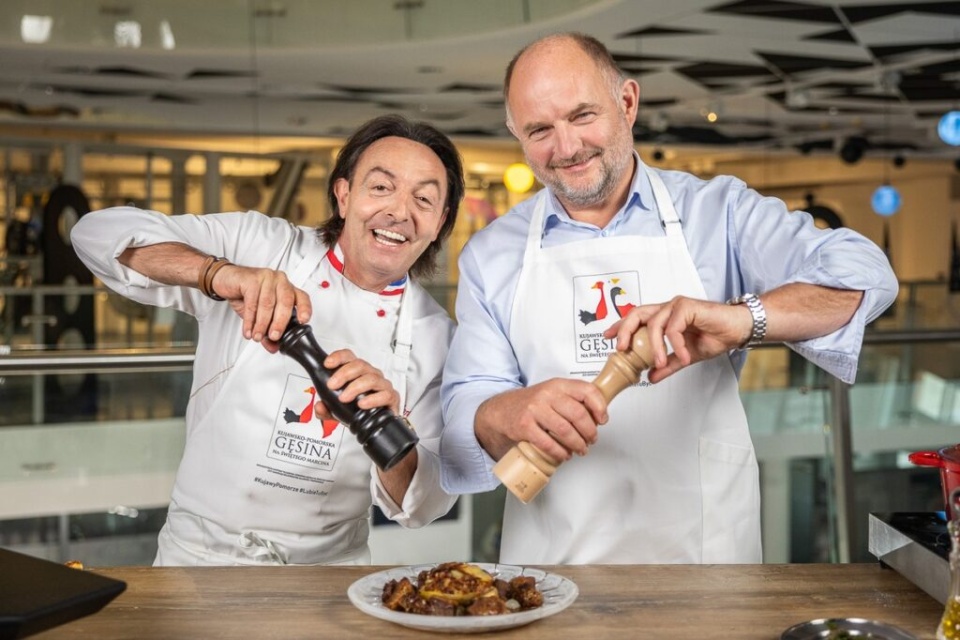 Gotowanie z Michelem Moranem, fot. Szymon Zdziebło/tarantoga.pl dla UMWKP