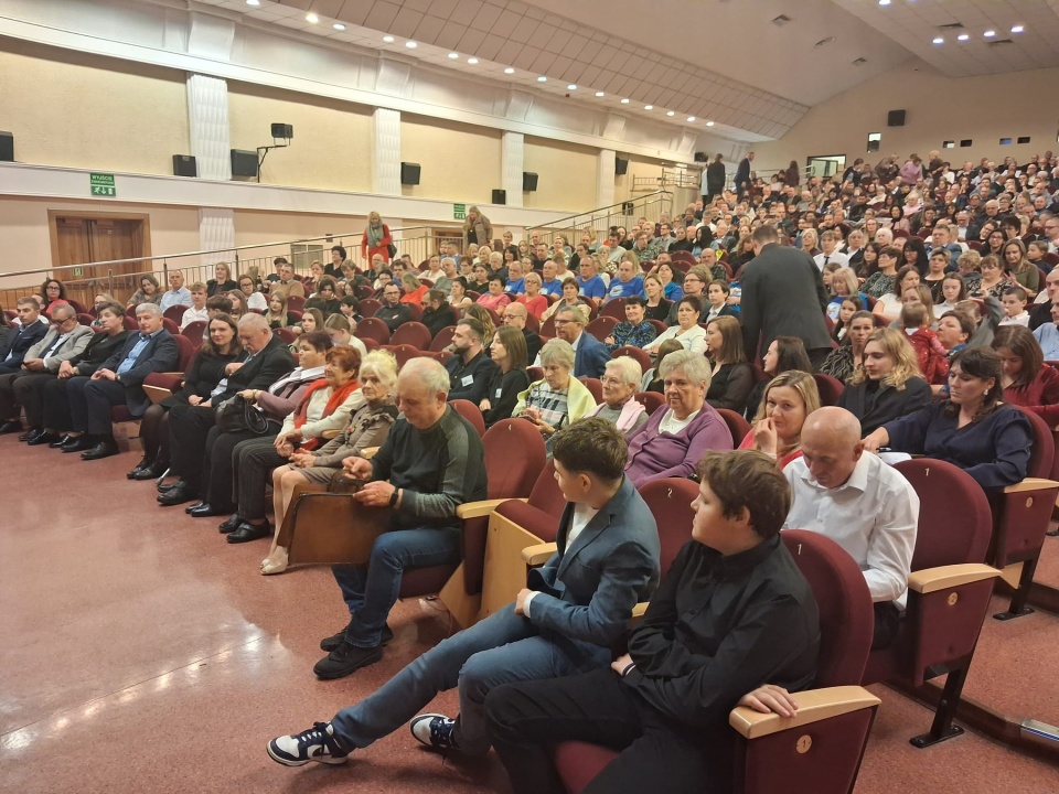 Projekcji filmu „W karbidowym pyle. Smukała 1941–1943” w kinoteatrze Inspektoratu Wsparcia Sił Zbrojnych w Bydgoszczy/fot. Damian Klich