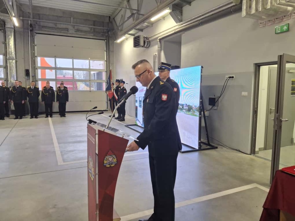 PSP w Grudziądzu na nową strażnicę. / Fot. Marcin Doliński