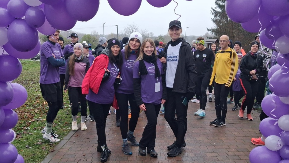 Prawie 150 biegaczy pokonało 3,7 km w bydgoskim Myślęcinku dla wcześniaków/fot. Damian Klich