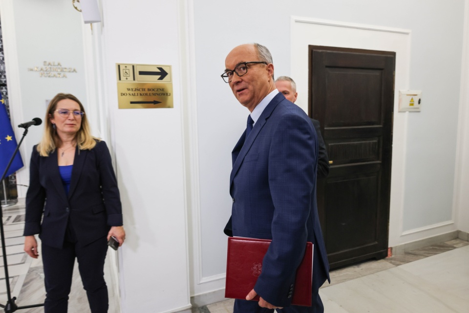 Marszałek Sejmu Włodzimierz Czarzasty powołał Marka Siwca na szefa Kancelarii Sejmu/fot. PAP/Albert Zawada