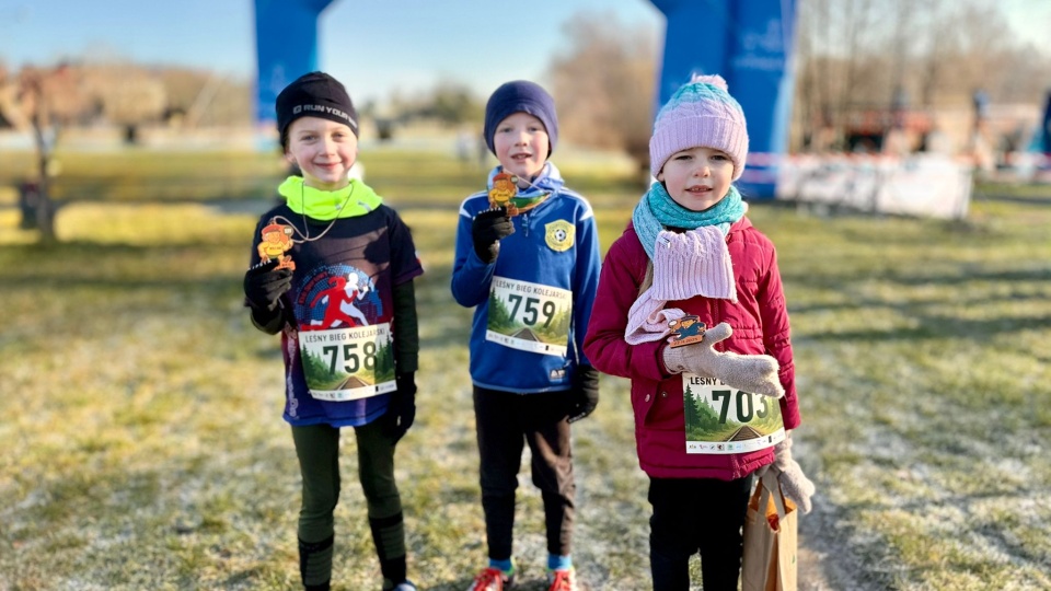 W Bydgoszczy odbyła się 25. edycja Leśnego Biegu Kolejarskiego. Udział w imprezie wzięło łącznie około 800 uczestników - wśród nich dzieci, a nawet psy/fot. Izabela Langner