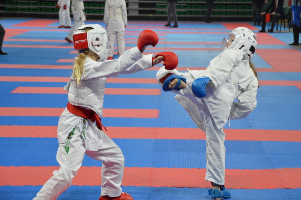 Immobile Łuczniczka stała się miejscem walk młodych adeptów karate/fot. Patryk Głowacki