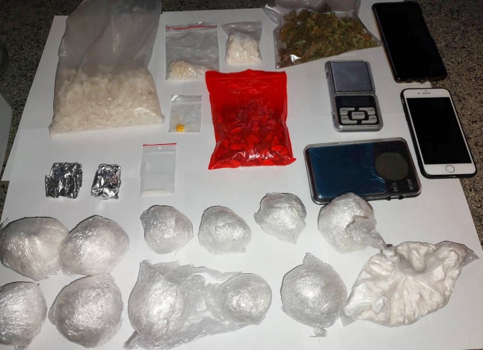 Zabezpieczone środki przez policję/fot. KMP w Bydgoszczy