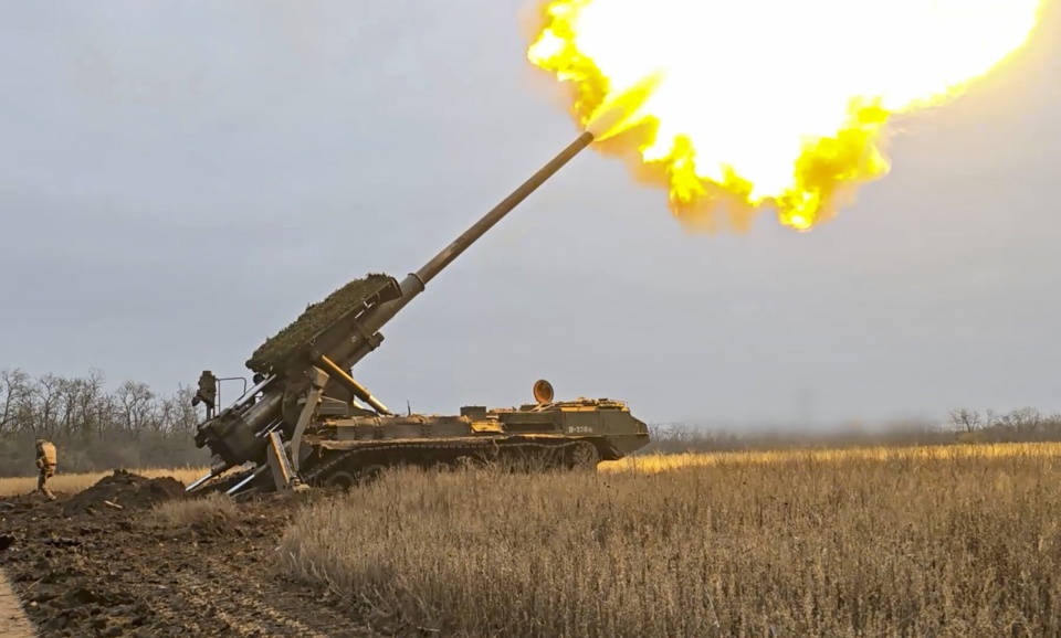 Rosja znów zbombardowała Ukrainę/fot. PAP/EPA/Russian Defence Ministry Press Service/Handout Handout