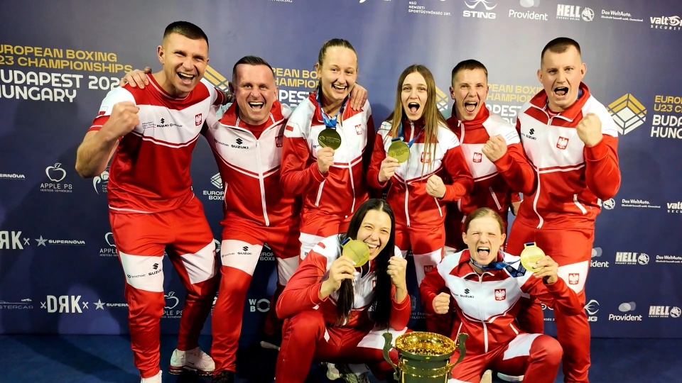 Złote medalistki młodzieżowych mistrzostw Europy w boksie olimpijskim/fot. Polski Związek Bokserski