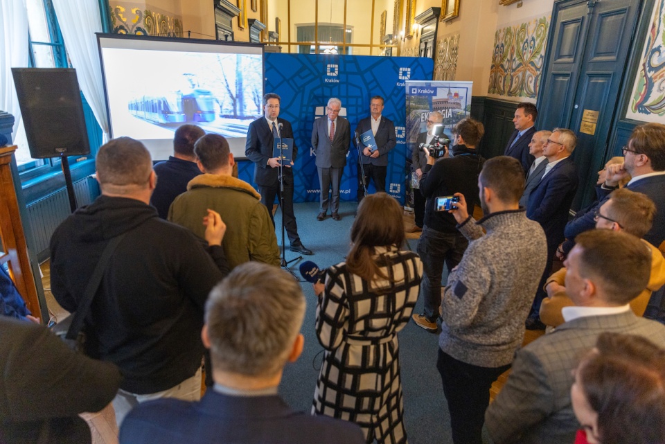 Bydgoska Pesa dostarczy dla Krakowa 20 nowych tramwajów o długości ponad 43 metrów/fot. materiały Pesy