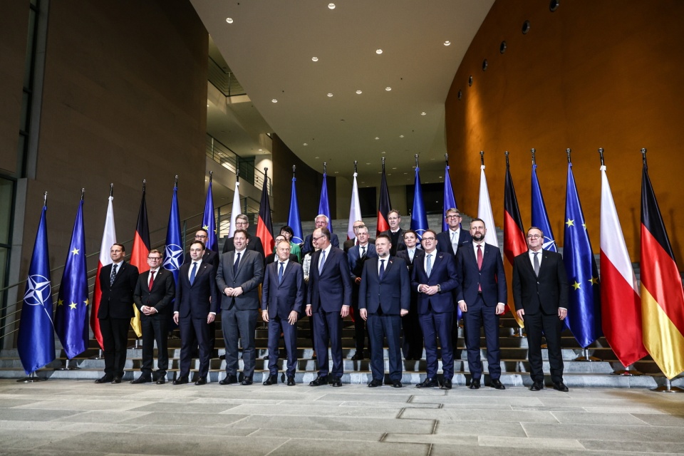 Były to 17. konsultacje między rządami Polski i Niemiec/fot. PAP/EPA/FILIP SINGER