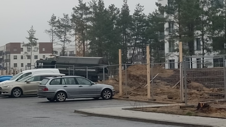 Saperzy na toruńskim Jarze. Na placu budowy przy ulicy Grasera wykryto niewybuchy/fot. Michał Zaręba