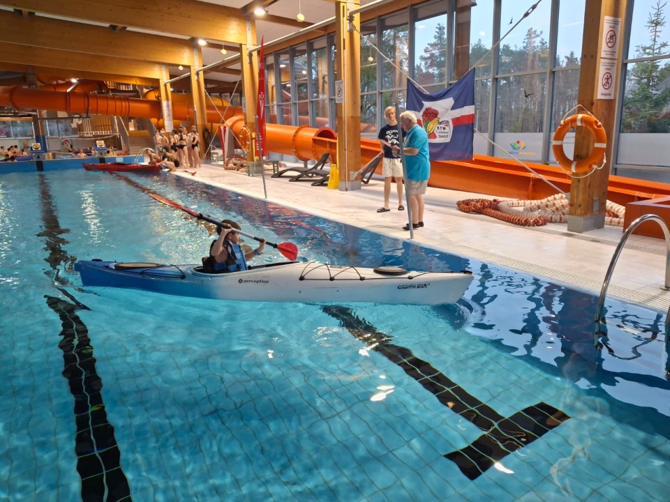 Mikołajki w Parku Wodnym w Świeciu. / Fot. Marcin Doliński